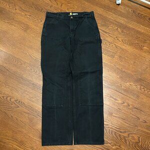 Black Double Knee Carhartt Jeans 34 x 34